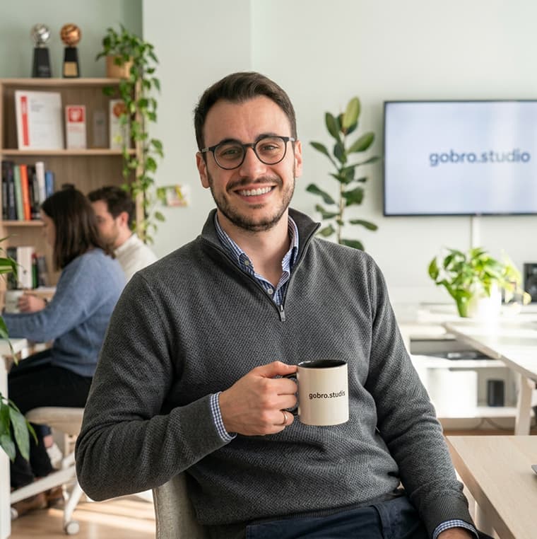 Naum, Strategy & client lead at GoBro